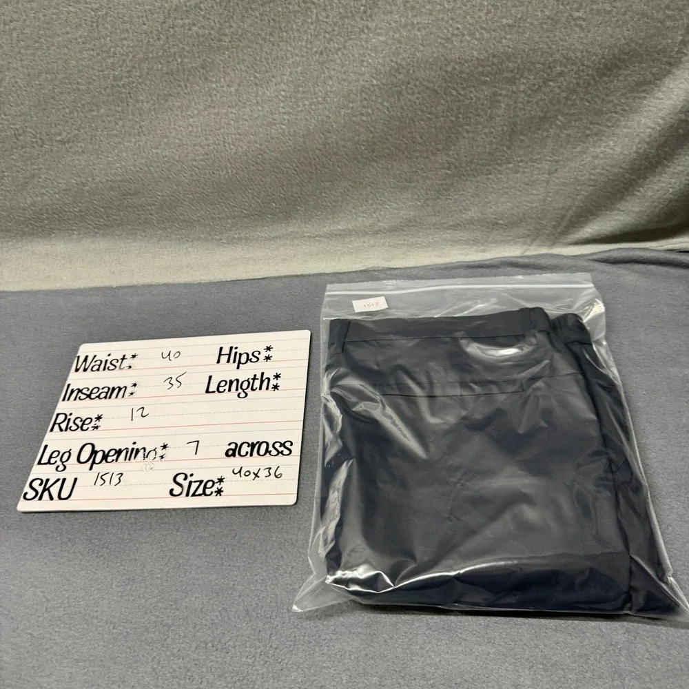 Jack Archer Jetsetter Pants Mens‎ 40x36 (40x35 ACTUAL) Deep Navy Blue Chino Slim